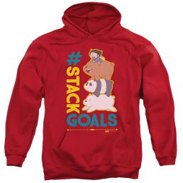 We Bare Bears Stack Goals Pullover Hoodie Pullover Hoodie We Bare Bears   