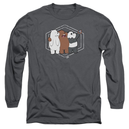 We Bare Bears Selfie Men's Long Sleeve T-Shirt Men's Long Sleeve T-Shirt We Bare Bears   