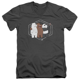 We Bare Bears Selfie Men's V-Neck T-Shirt Men's V-Neck T-Shirt We Bare Bears   