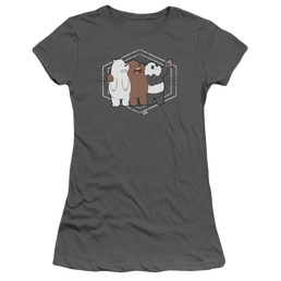 We Bare Bears Selfie Juniors T-Shirt Juniors T-Shirt We Bare Bears   