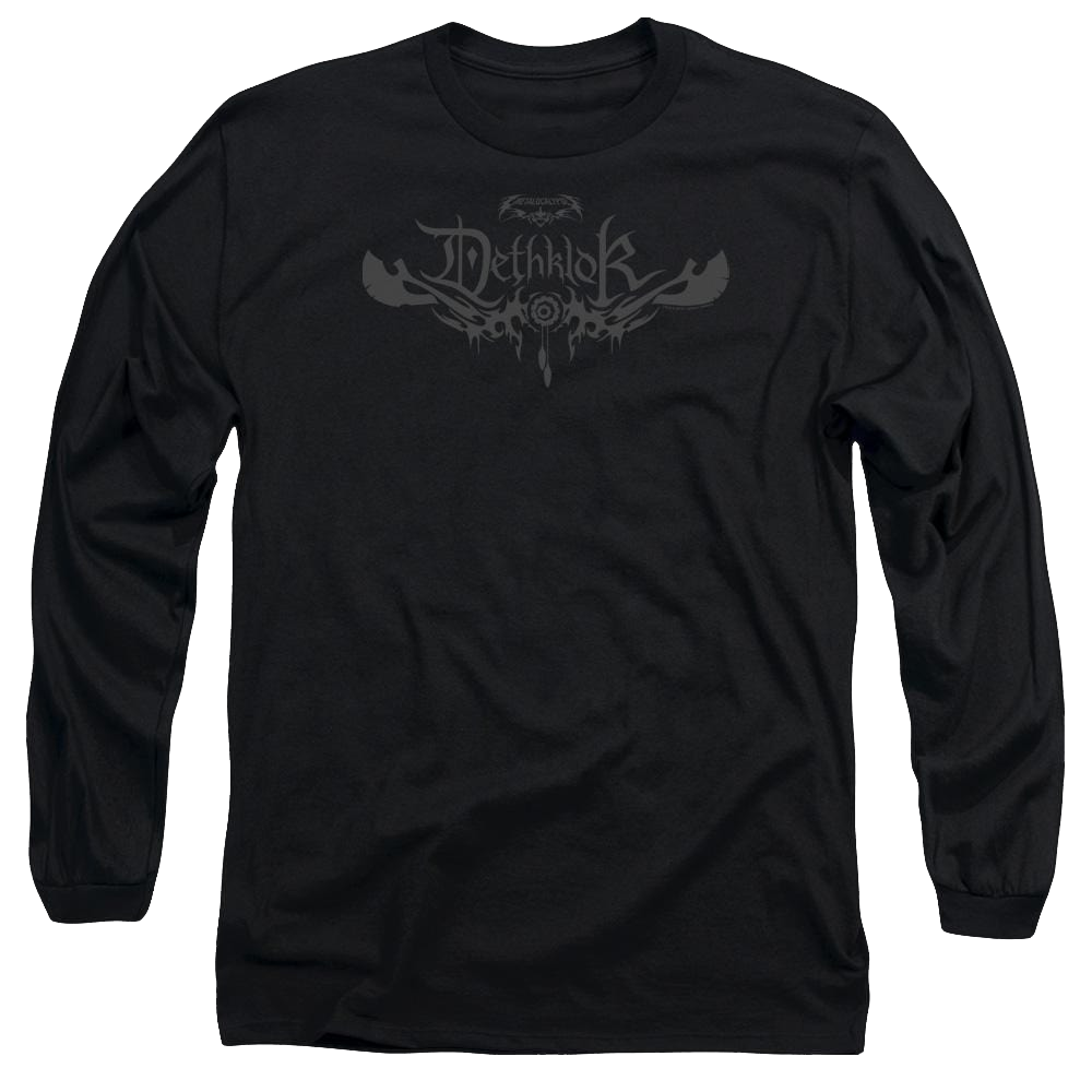 Metalocalypse Dethklok Logo - Men's Long Sleeve T-Shirt Men's Long Sleeve T-Shirt Metalocalypse   
