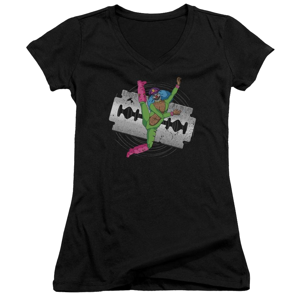 Metalocalypse Rockso Dance - Juniors V-Neck T-Shirt Juniors V-Neck T-Shirt Metalocalypse   