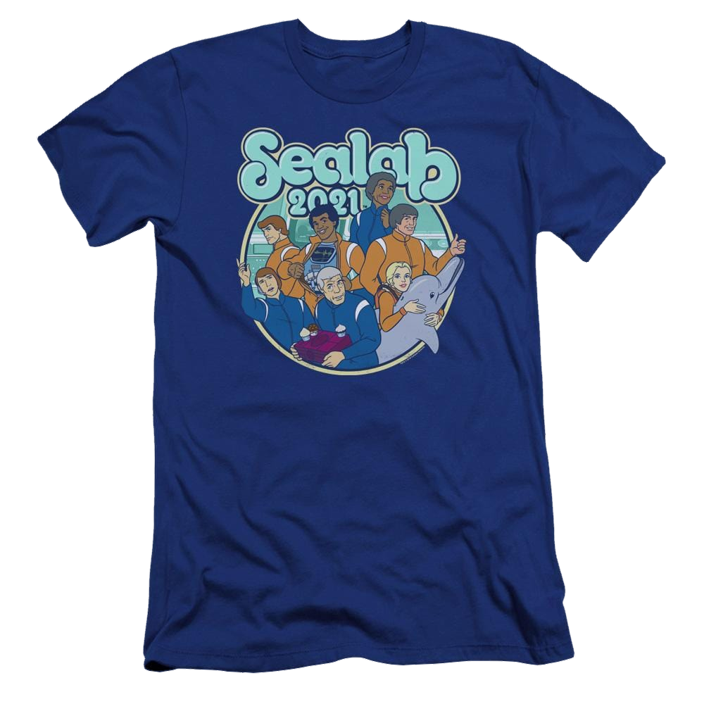Sealab 2021 Gangs All Here - Men's Premium Slim Fit T-Shirt Men's Premium Slim Fit T-Shirt Sealab 2021   