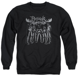 Metalocalypse Dethklok Band - Men's Crewneck Sweatshirt Men's Crewneck Sweatshirt Metalocalypse   