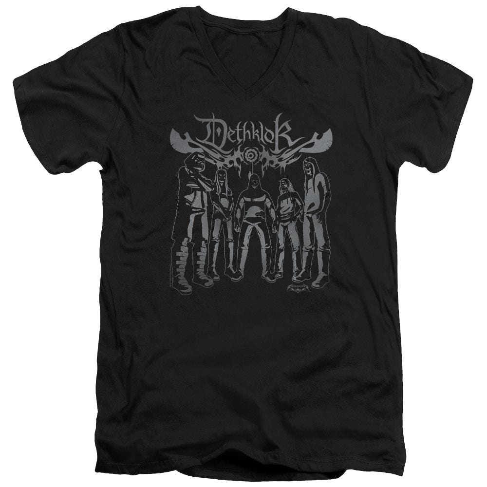 Metalocalypse Dethklok Band - Men's V-Neck T-Shirt Men's V-Neck T-Shirt Metalocalypse   