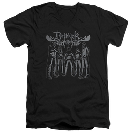 Metalocalypse Dethklok Band - Men's V-Neck T-Shirt Men's V-Neck T-Shirt Metalocalypse   