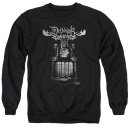 Metalocalypse Statue - Men's Crewneck Sweatshirt Men's Crewneck Sweatshirt Metalocalypse   
