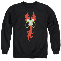 Samurai Jack Aku Face - Men's Crewneck Sweatshirt Men's Crewneck Sweatshirt Samurai Jack   