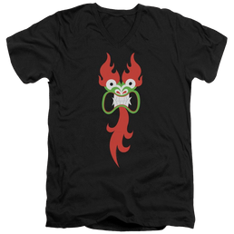Samurai Jack Aku Face - Men's V-Neck T-Shirt Men's V-Neck T-Shirt Samurai Jack   