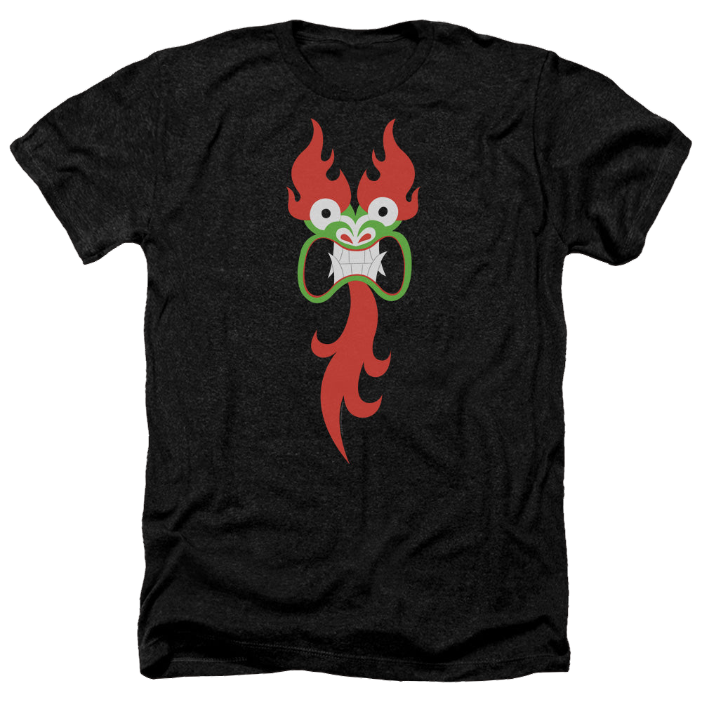 Samurai Jack Aku Face - Men's Heather T-Shirt Men's Heather T-Shirt Samurai Jack   
