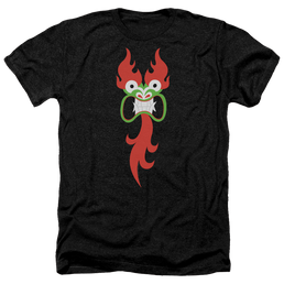 Samurai Jack Aku Face - Men's Heather T-Shirt Men's Heather T-Shirt Samurai Jack   