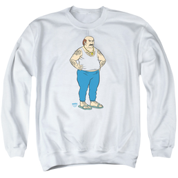 Aqua Teen Hunger Force Carl - Men's Crewneck Sweatshirt Men's Crewneck Sweatshirt Aqua Teen Hunger Force   