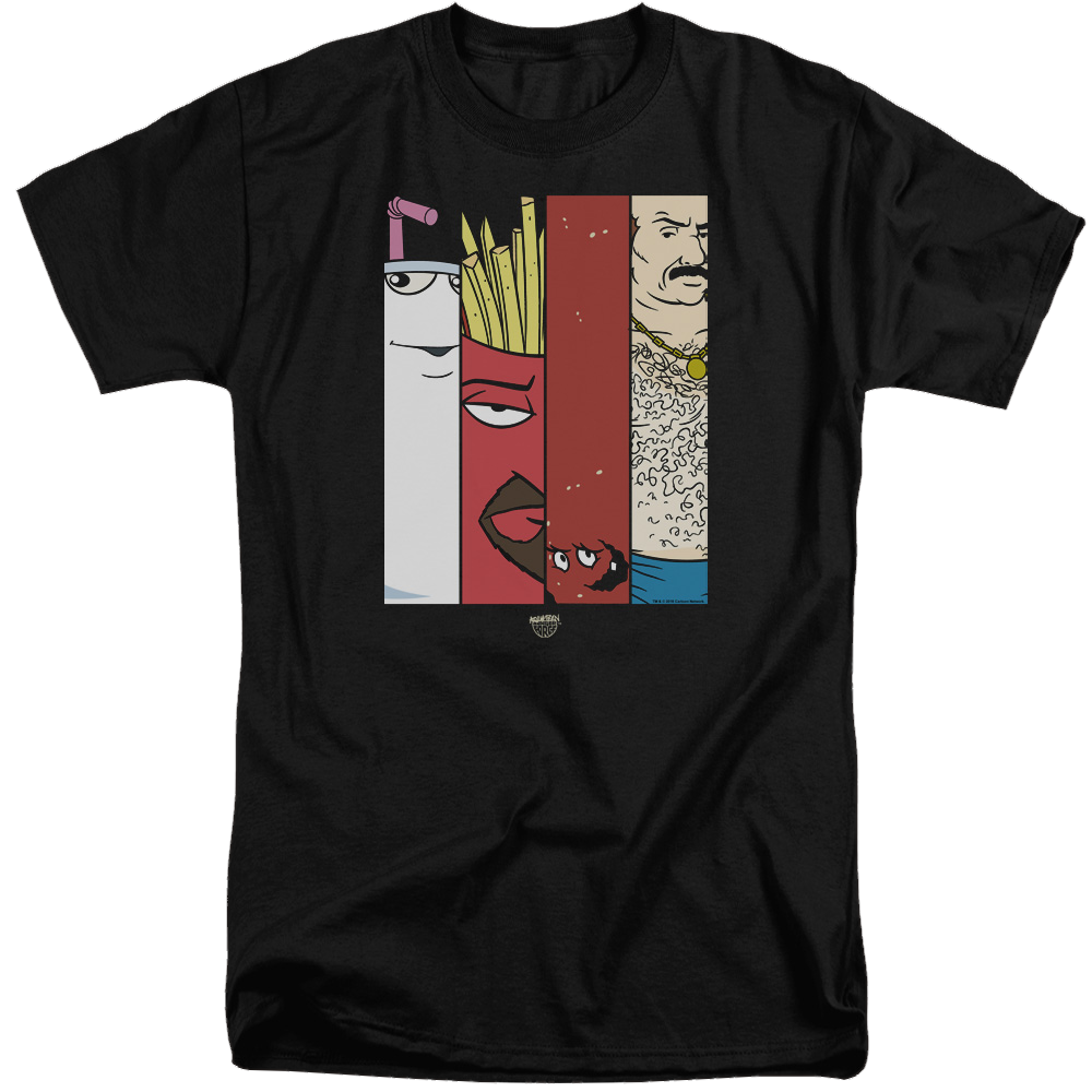 Aqua Teen Hunger Force Group Tiles - Men's Tall Fit T-Shirt Men's Tall Fit T-Shirt Aqua Teen Hunger Force   