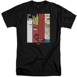 Aqua Teen Hunger Force Group Tiles - Men's Tall Fit T-Shirt Men's Tall Fit T-Shirt Aqua Teen Hunger Force   