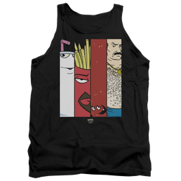 Aqua Teen Hunger Force Group Tiles - Men's Tank Top Men's Tank Aqua Teen Hunger Force   