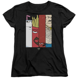 Aqua Teen Hunger Force Group Tiles - Women's T-Shirt Women's T-Shirt Aqua Teen Hunger Force   