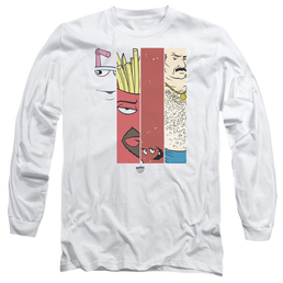 Aqua Teen Hunger Force Group Tiles - Men's Long Sleeve T-Shirt Men's Long Sleeve T-Shirt Aqua Teen Hunger Force   