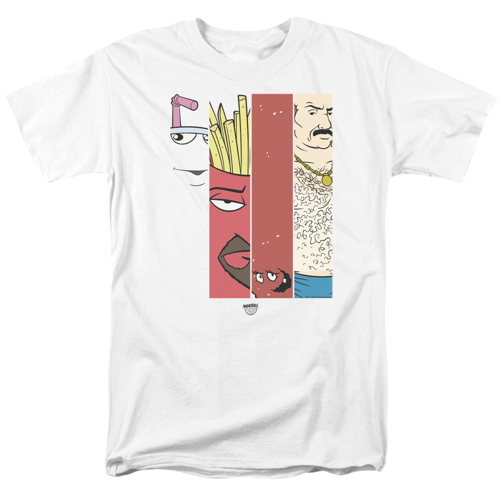 Aqua Teen Hunger Force Group Tiles - Men's Regular Fit T-Shirt Men's Regular Fit T-Shirt Aqua Teen Hunger Force   