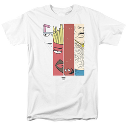 Aqua Teen Hunger Force Group Tiles - Men's Regular Fit T-Shirt Men's Regular Fit T-Shirt Aqua Teen Hunger Force   