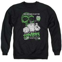 Aqua Teen Hunger Force Zombies - Men's Crewneck Sweatshirt Men's Crewneck Sweatshirt Aqua Teen Hunger Force   