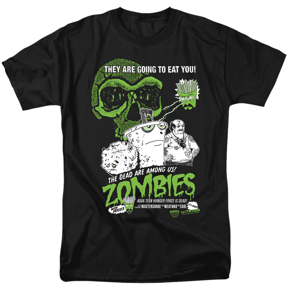 Aqua Teen Hunger Force Zombies - Men's Regular Fit T-Shirt Men's Regular Fit T-Shirt Aqua Teen Hunger Force   