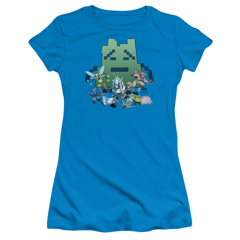 Aqua Teen Hunger Force Group - Juniors T-Shirt Juniors T-Shirt Aqua Teen Hunger Force   