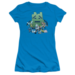 Aqua Teen Hunger Force Group - Juniors T-Shirt Juniors T-Shirt Aqua Teen Hunger Force   