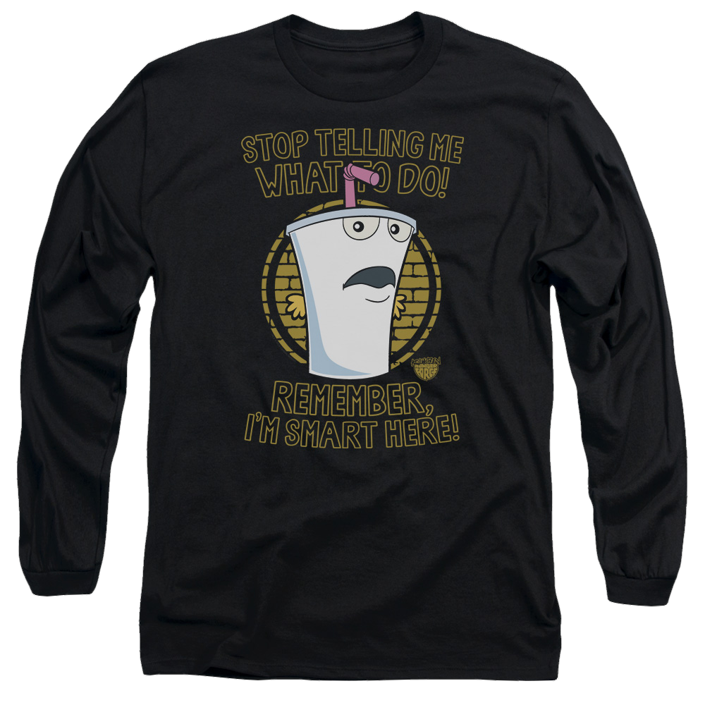 Aqua Teen Hunger Force Stop - Men's Long Sleeve T-Shirt Men's Long Sleeve T-Shirt Aqua Teen Hunger Force   