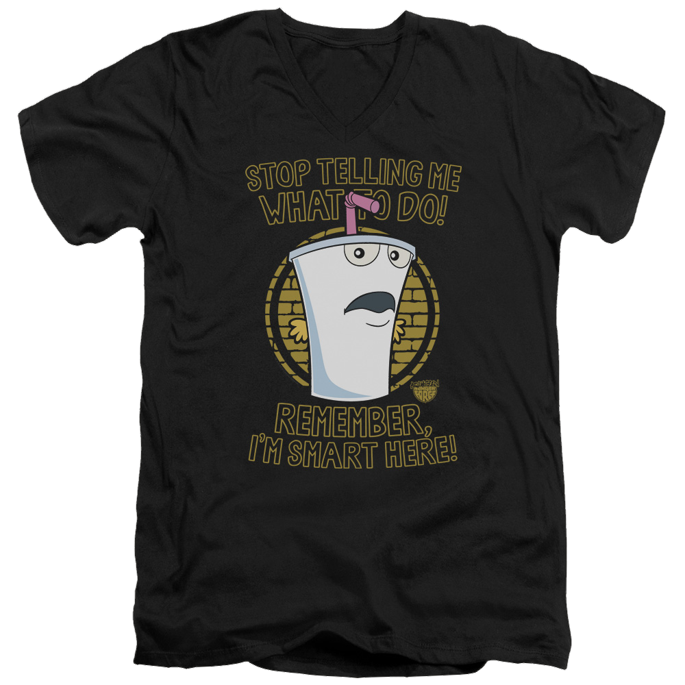 Aqua Teen Hunger Force Stop - Men's V-Neck T-Shirt Men's V-Neck T-Shirt Aqua Teen Hunger Force   