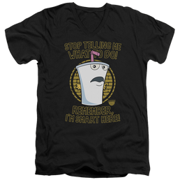 Aqua Teen Hunger Force Stop - Men's V-Neck T-Shirt Men's V-Neck T-Shirt Aqua Teen Hunger Force   