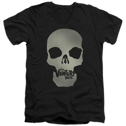 The Venture Bros Skull Logo - Men's V-Neck T-Shirt Men's V-Neck T-Shirt The Venture Bros   