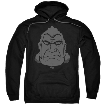Black pullover hoodie with The Venture Bros License To Kill graphic