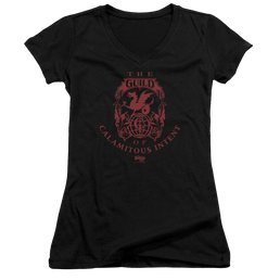 The Venture Bros Build - Juniors V-Neck T-Shirt Juniors V-Neck T-Shirt The Venture Bros   