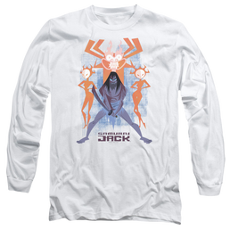 Samurai Jack Jack Vs Evil - Men's Long Sleeve T-Shirt Men's Long Sleeve T-Shirt Samurai Jack   