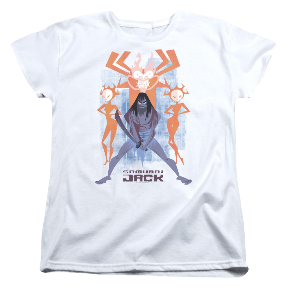 Samurai Jack Jack Vs Evil - Women's T-Shirt Women's T-Shirt Samurai Jack   