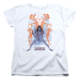 Samurai Jack Jack Vs Evil - Women's T-Shirt Women's T-Shirt Samurai Jack   