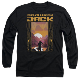 Samurai Jack Sunrise - Men's Long Sleeve T-Shirt Men's Long Sleeve T-Shirt Samurai Jack   