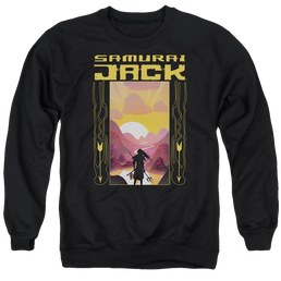 Samurai Jack Sunrise - Men's Crewneck Sweatshirt Men's Crewneck Sweatshirt Samurai Jack   