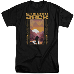 Samurai Jack Sunrise - Men's Tall Fit T-Shirt Men's Tall Fit T-Shirt Samurai Jack   