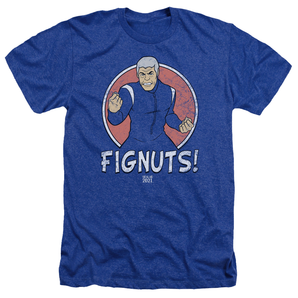 Sealab 2021 Fignuts - Men's Heather T-Shirt Men's Heather T-Shirt Sealab 2021   