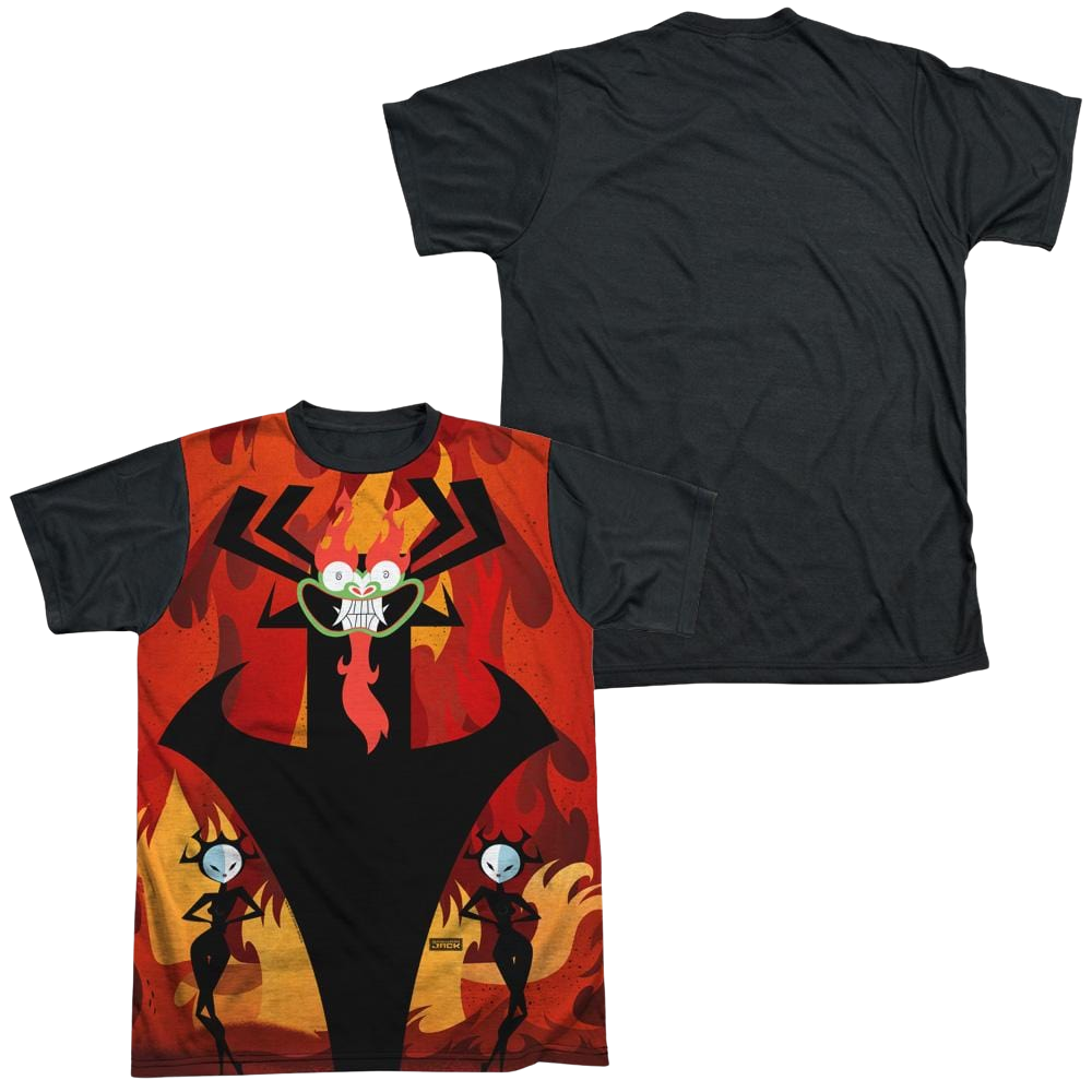 Samurai Jack Akus Wrath - Men's Black Back T-Shirt Men's Black Back T-Shirt Samurai Jack   