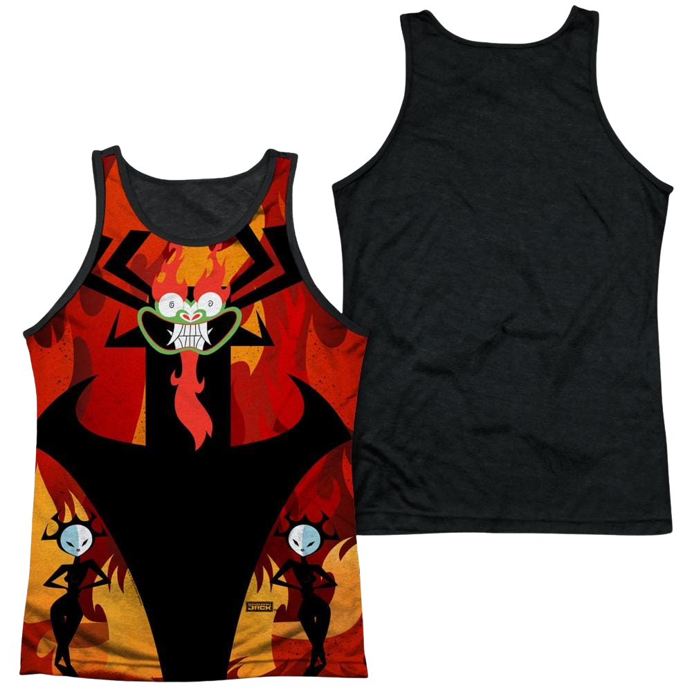 Samurai Jack Akus Wrath - Men's Black Back Tank Top Men's Black Back Tank Samurai Jack   