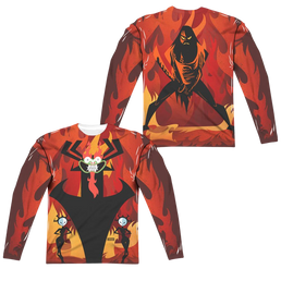 Samurai Jack Akus Wrath (Front/Back Print) - Men's All-Over Print Long Sleeve Men's All-Over Print Long Sleeve Samurai Jack   