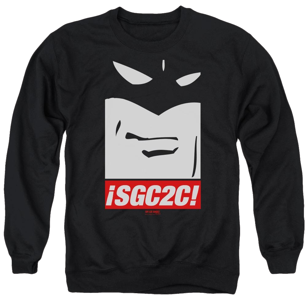 Space Ghost Sgc2C - Men's Crewneck Sweatshirt Men's Crewneck Sweatshirt Space Ghost   