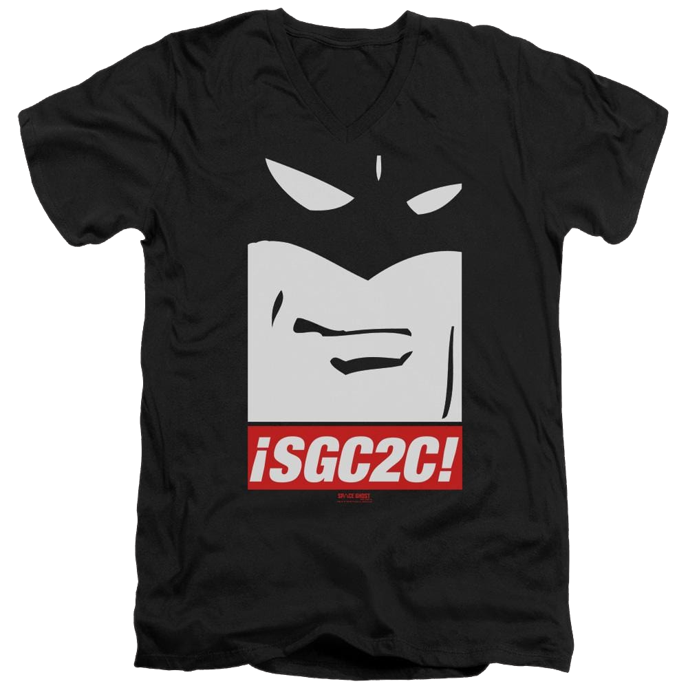 Space Ghost Sgc2C - Men's V-Neck T-Shirt Men's V-Neck T-Shirt Space Ghost   
