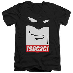 Space Ghost Sgc2C - Men's V-Neck T-Shirt Men's V-Neck T-Shirt Space Ghost   