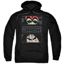Samurai Jack Stare Down - Pullover Hoodie Pullover Hoodie Samurai Jack   