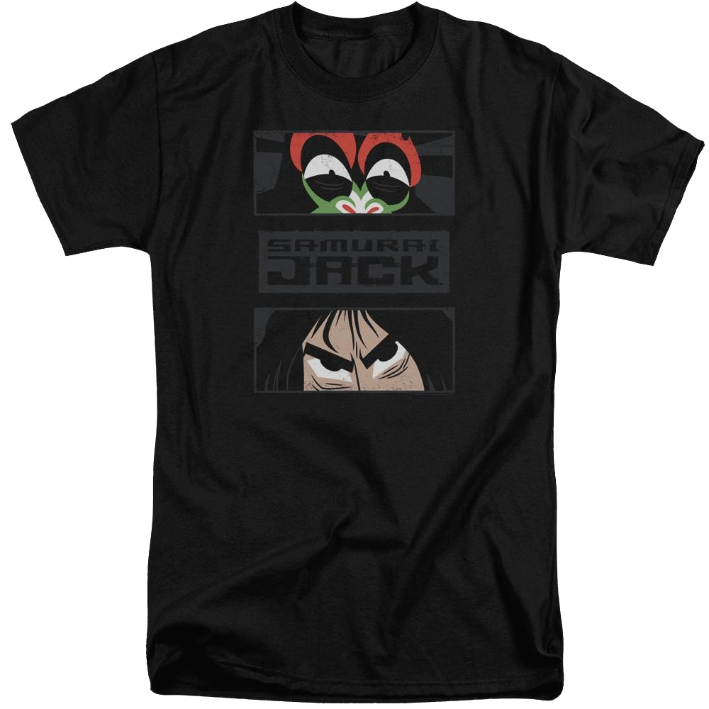 Samurai Jack Stare Down - Men's Tall Fit T-Shirt Men's Tall Fit T-Shirt Samurai Jack   