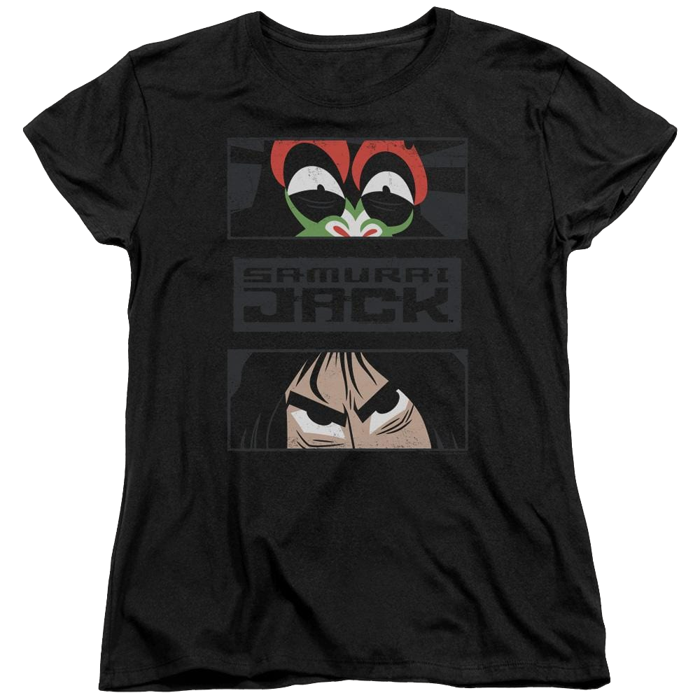 Samurai Jack Stare Down - Women's T-Shirt Women's T-Shirt Samurai Jack   