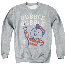 Dubble Bubble Pointing - Men's Crewneck Sweatshirt Men's Crewneck Sweatshirt Dubble Bubble   